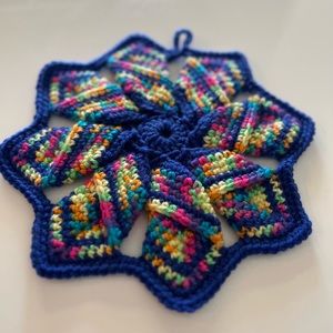 Hand-crocheted Pot Mat / Trivet